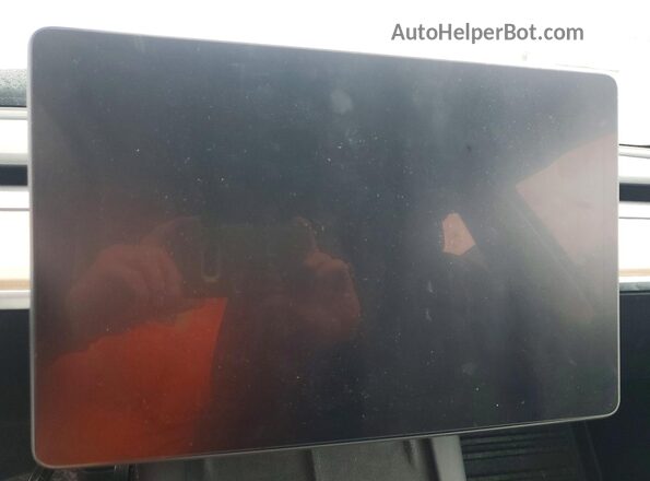 7SAYGDEE4NF504945 2022 TESLA MODEL Gray Widok zestawu wskaźników