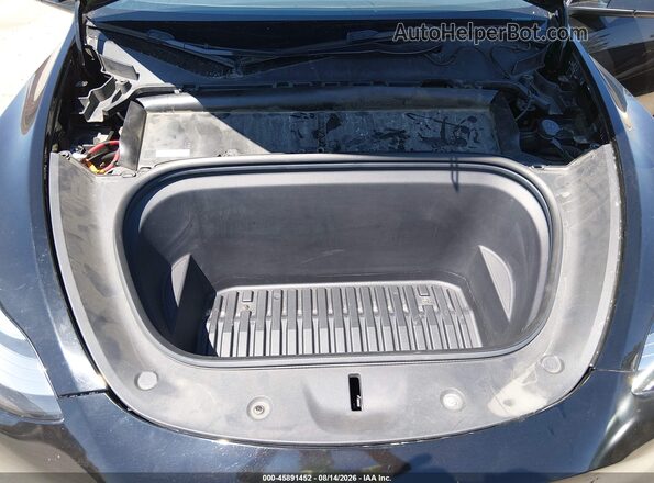 7SAYGDEE4PA079159 2023 TESLA MODEL Y Black Widok z tyłu