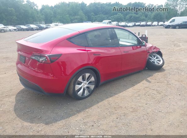 7SAYGDEE4PA116565 2023 TESLA MODEL Y Red Հետևի աջ