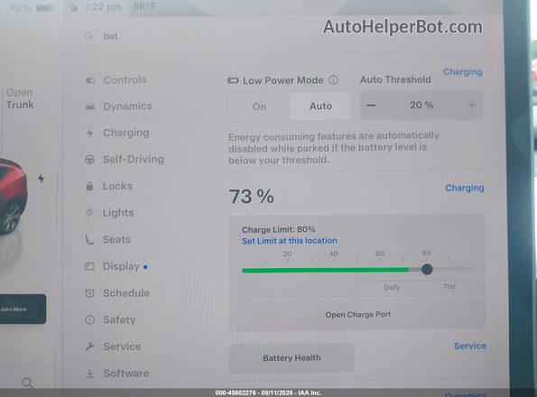 7SAYGDEE4PA116565 2023 TESLA MODEL Y Red 