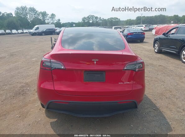 7SAYGDEE4PA116565 2023 TESLA MODEL Y Red 
