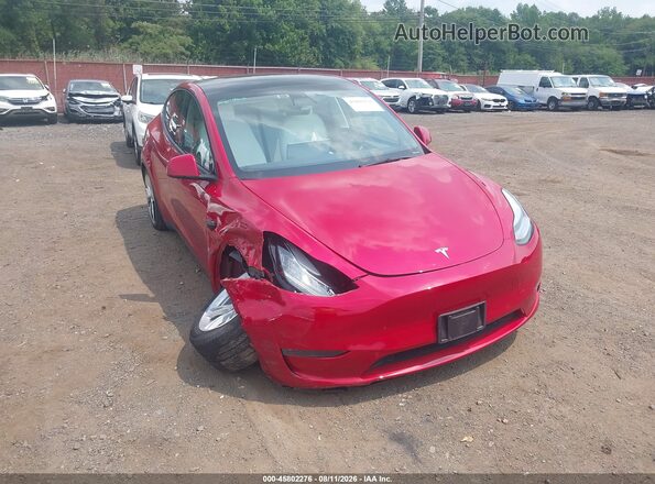 7SAYGDEE4PA116565 2023 TESLA MODEL Y Red 