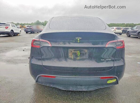 7SAYGDEE4PA180458 2023 TESLA MODEL Черный Вид сзади