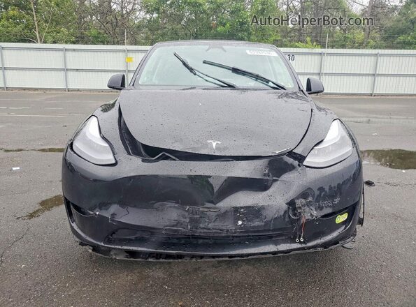 7SAYGDEE4PA180458 2023 TESLA MODEL Черный Вид спереди