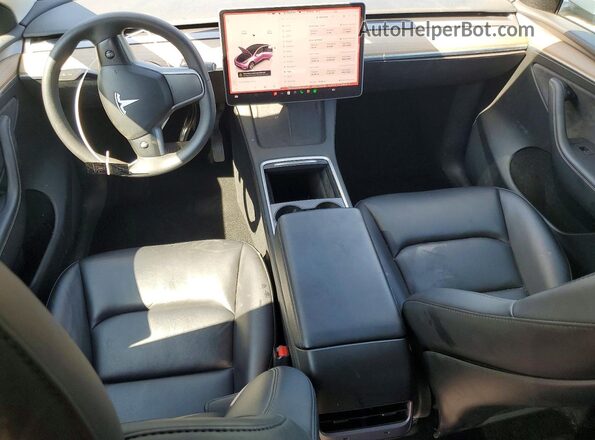 7SAYGDEE4PF622061 2023 TESLA MODEL White Առջևի վահանակի տեսք