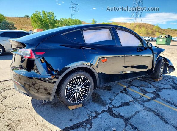 7SAYGDEE4PF711290 2023 TESLA MODEL Черный Задняя правая четверть