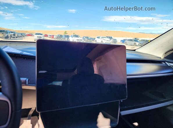 7SAYGDEE4PF711290 2023 TESLA MODEL Черный Вид щитка приборов