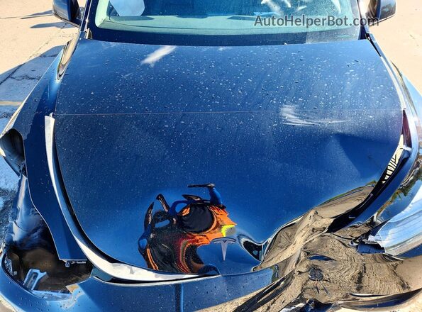 7SAYGDEE4PF711290 2023 TESLA MODEL Черный Вид задней части салона