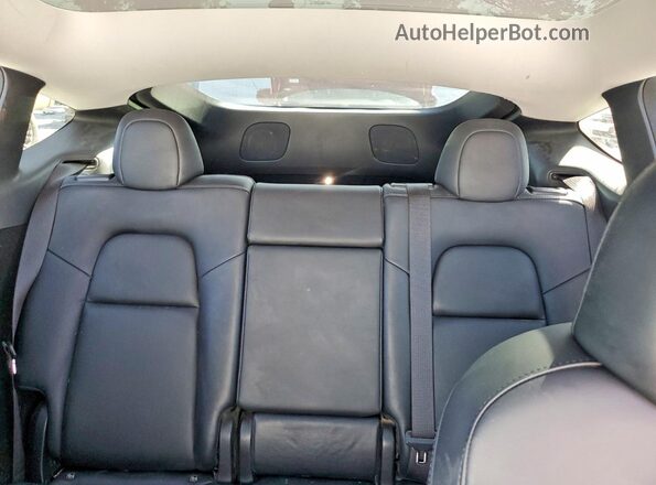 7SAYGDEE4PF786989 2023 TESLA MODEL Белый Вид задних сидений