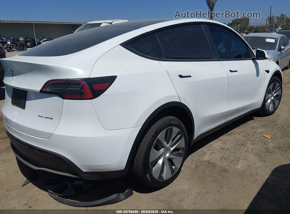 7SAYGDEE4RA231301 2024 TESLA MODEL Y White Հետևի աջ