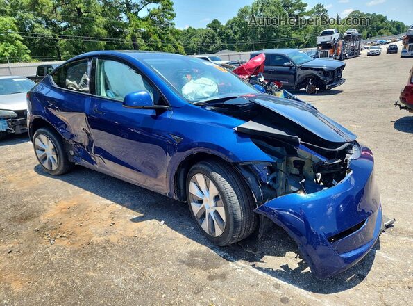 7SAYGDEE4RA236031 2024 TESLA MODEL Blue Առջևի աջ