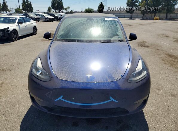 7SAYGDEE4RF083704 2024 TESLA MODEL Blue Vista frontal