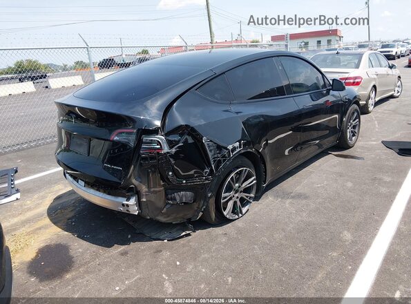 7SAYGDEE4SA359124 2025 TESLA MODEL Y Black Հետևի աջ