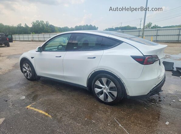 7SAYGDEE5NF322185 2022 TESLA MODEL White Rear left