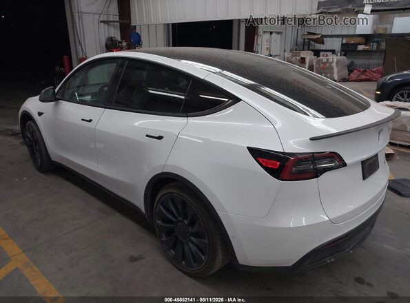 7SAYGDEE5NF355364 2022 TESLA MODEL Y Белый Задняя левая четверть
