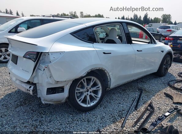 7SAYGDEE5NF411450 2022 TESLA MODEL Y White Tył prawy