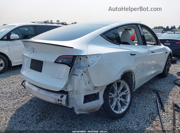 7SAYGDEE5NF411450 2022 TESLA MODEL Y White Widok z przodu