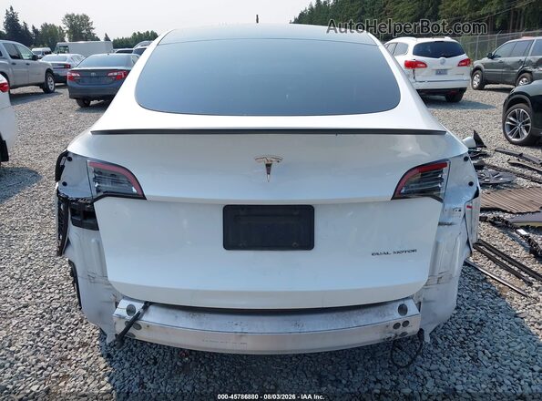 7SAYGDEE5NF411450 2022 TESLA MODEL Y White 