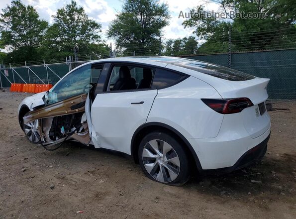 7SAYGDEE5NF422559 2022 TESLA MODEL Белый Задняя левая четверть