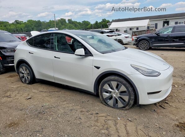 7SAYGDEE5NF422559 2022 TESLA MODEL Белый Передняя правая четверть