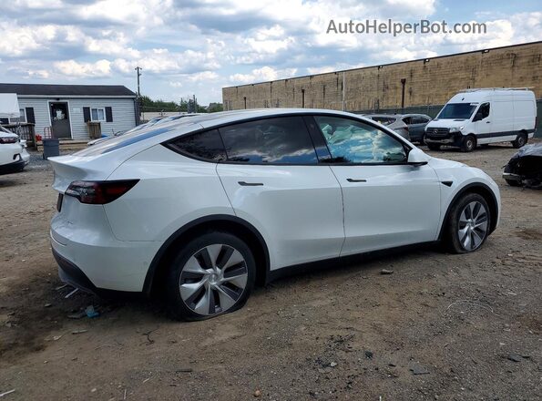 7SAYGDEE5NF422559 2022 TESLA MODEL Белый Задняя правая четверть