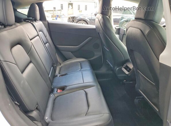 7SAYGDEE5NF422559 2022 TESLA MODEL Белый Вид задних сидений