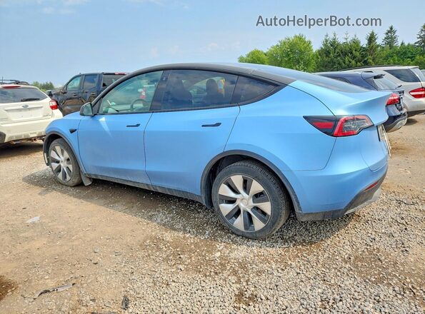 7SAYGDEE5NF454265 2022 TESLA OTHER Синий Задняя левая четверть