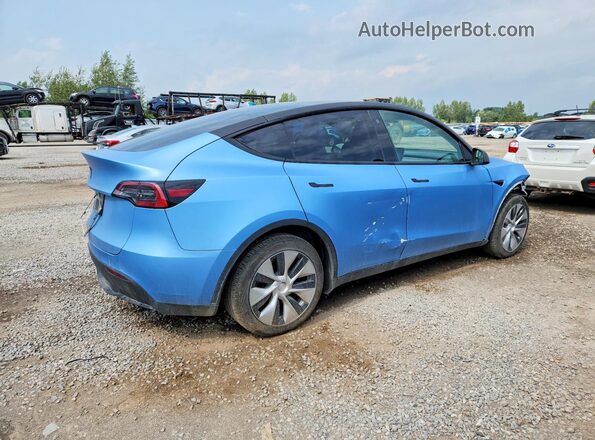 7SAYGDEE5NF454265 2022 TESLA OTHER Синий Задняя правая четверть