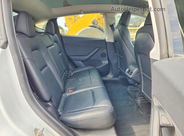 7SAYGDEE5NF454265 2022 TESLA OTHER Синий Вид задней части салона