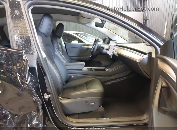 7SAYGDEE5PA180100 2023 TESLA MODEL Y Black Սալոնի դիմացի տեսք