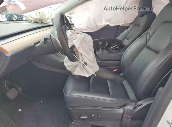 7SAYGDEE5PF687789 2023 TESLA MODEL White Սալոնի դիմացի տեսք