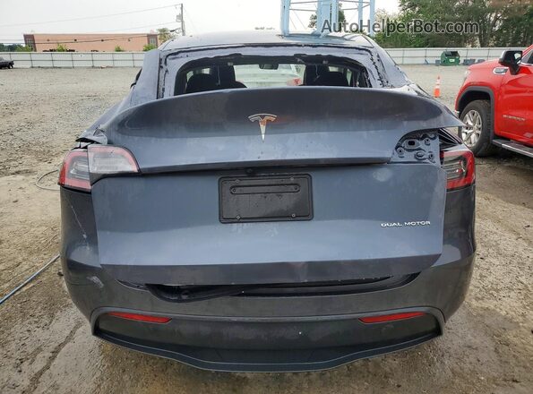 7SAYGDEE5PF858069 2023 TESLA MODEL Charcoal Հետևի տեսք
