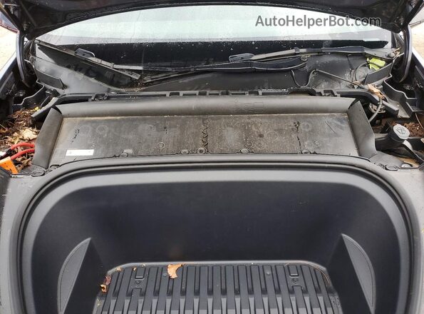 7SAYGDEE5PF858069 2023 TESLA MODEL Charcoal Սալոնի հետևի տեսք