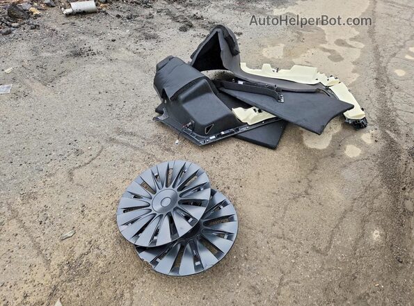 7SAYGDEE5PF916147 2023 TESLA MODEL Charcoal ძრავის განყოფილების ხედი