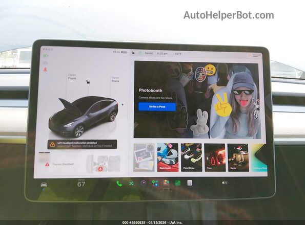 7SAYGDEE5PF960083 2023 TESLA MODEL Y Gray 