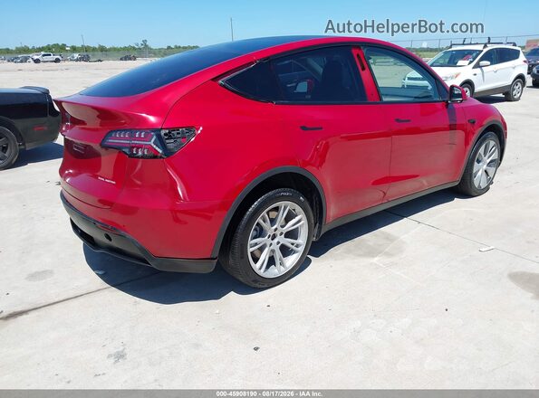 7SAYGDEE5RA217617 2024 TESLA MODEL Y Red Tył prawy