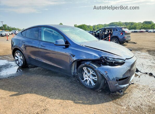 7SAYGDEE5RA246678 2024 TESLA MODEL Gray Передня права чверть