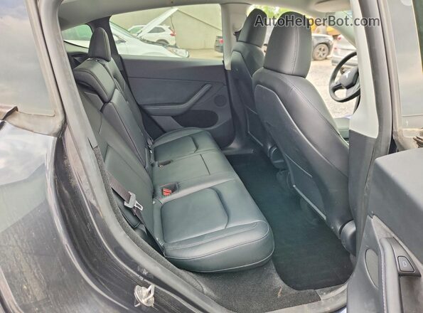 7SAYGDEE5RA283102 2024 TESLA MODEL Серый Вид задних сидений