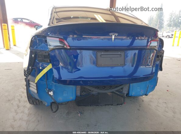7SAYGDEE5RF007733 2024 TESLA MODEL Y Blue Front view