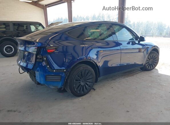7SAYGDEE5RF007733 2024 TESLA MODEL Y Blue Rear right