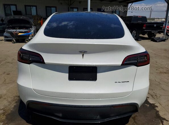 7SAYGDEE5RF081637 2024 TESLA MODEL Белый Вид сзади