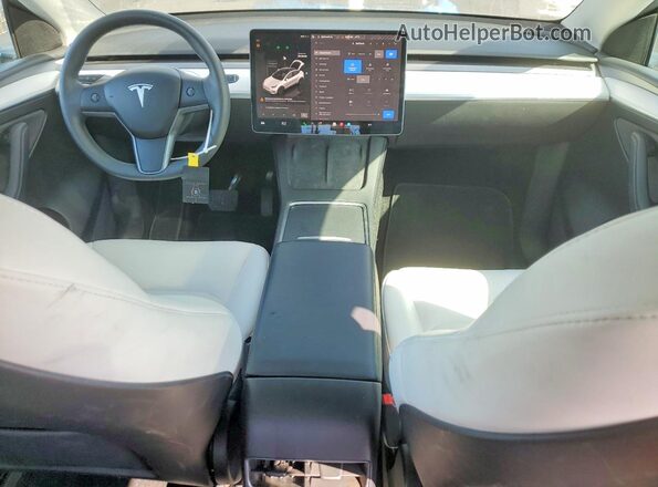 7SAYGDEE5RF105533 2024 TESLA OTHER White წინა პანელის ხედი