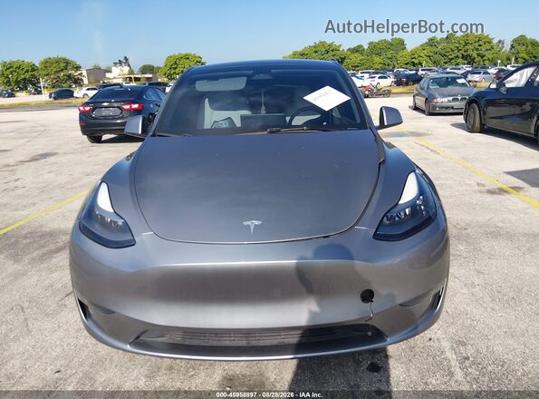 7SAYGDEE5SA361304 2025 TESLA MODEL Y Серый Вид щитка приборов