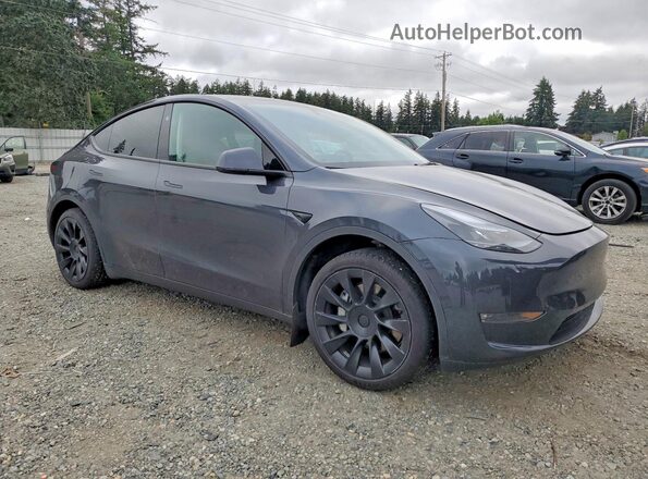 7SAYGDEE5SF286509 2025 TESLA MODEL Gray Przód prawy