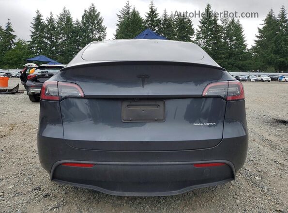 7SAYGDEE5SF286509 2025 TESLA MODEL Gray Widok z tyłu