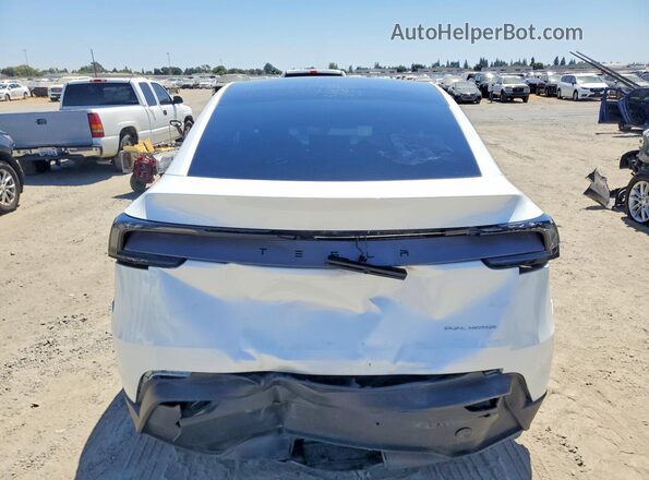 7SAYGDEE5TF349139 2026 TESLA MODEL White უკანა ხედი