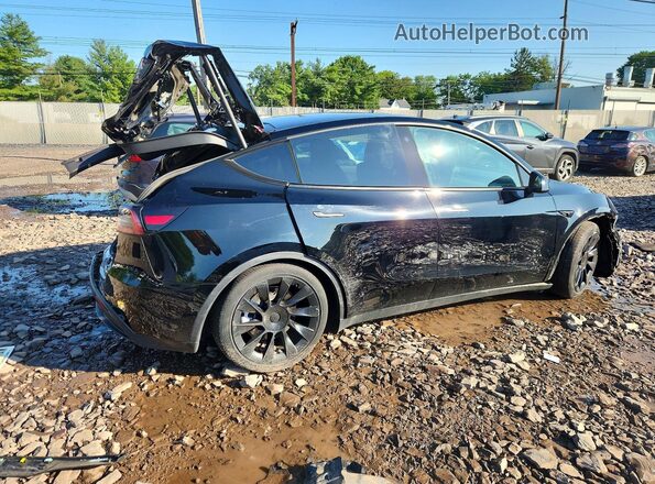 7SAYGDEE6NF444733 2022 TESLA MODEL Black Հետևի աջ