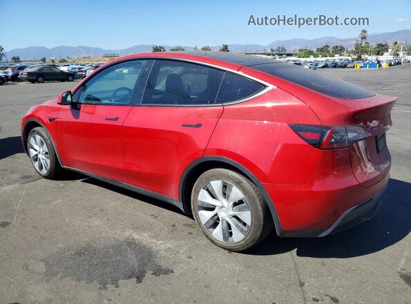 7SAYGDEE6PA053632 2023 TESLA MODEL Red Задня ліва чверть