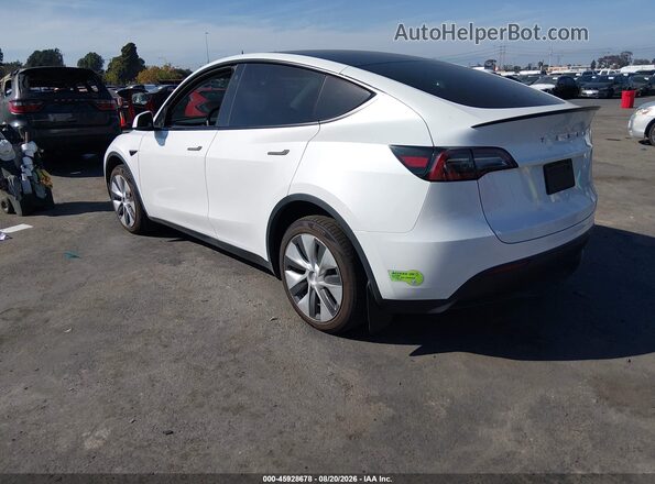 7SAYGDEE6PA065442 2023 TESLA MODEL Y Белый Задняя левая четверть