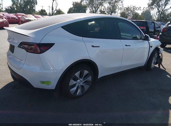 7SAYGDEE6PA065442 2023 TESLA MODEL Y Белый Задняя правая четверть